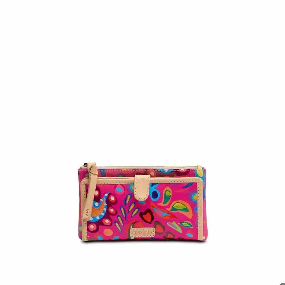 NEW CONSUELA women's ceci slim wallet in multicolor